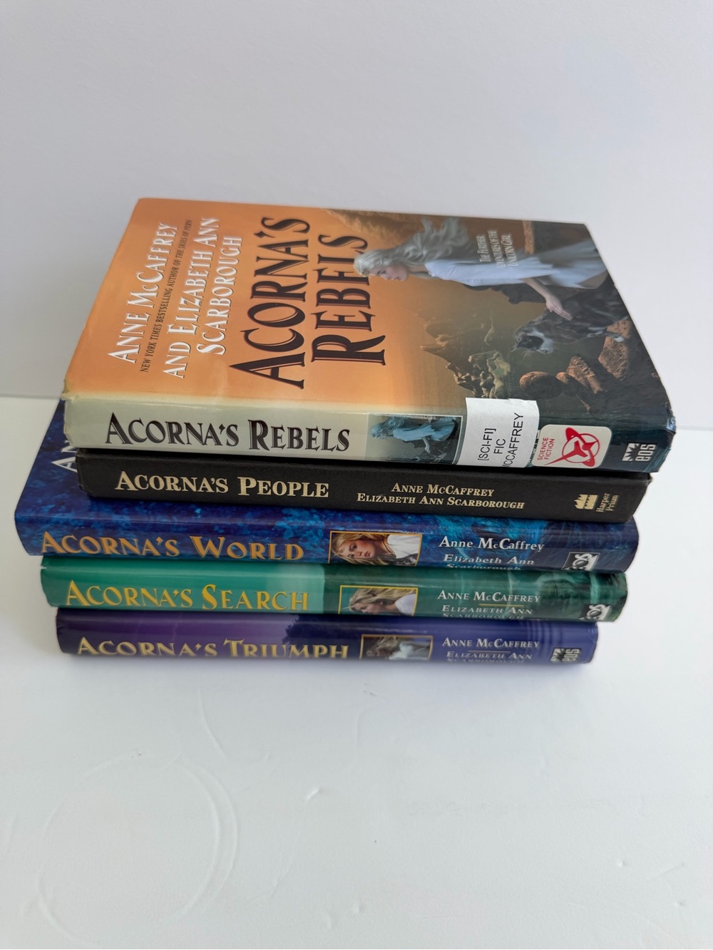 5 Anne McCaffrey Books Acorne’s Series
